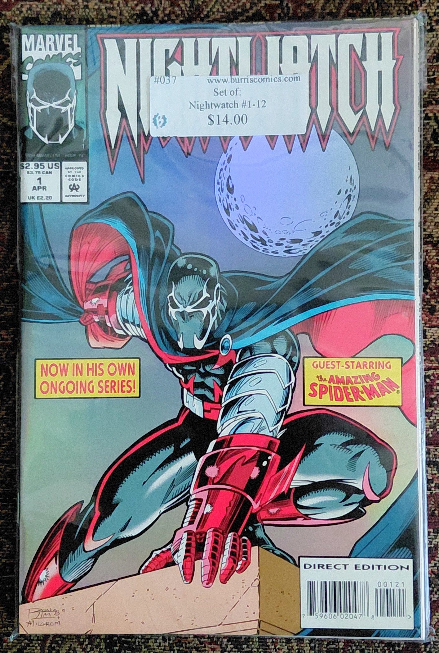 Comic Book Set: Nightwatch #1-12, Marvel Comics