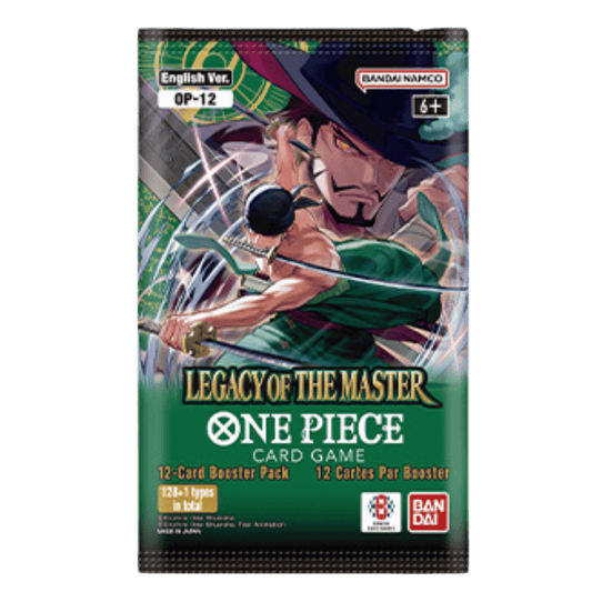 Legacy Of The Master 0p12  Booster Pack | New | One Piece
