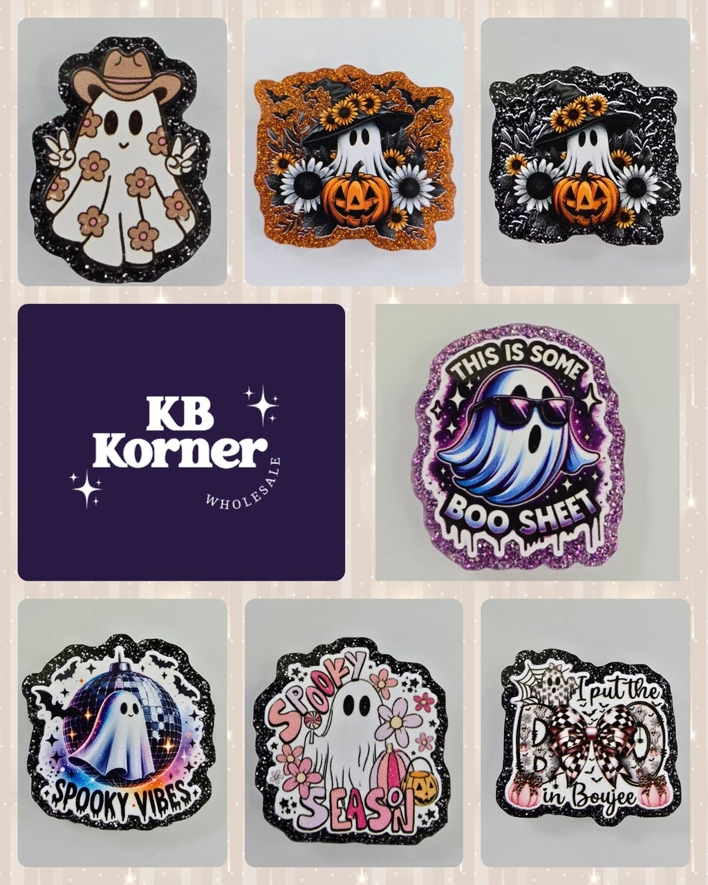 Spooky Vibes Bogg Bag Charm