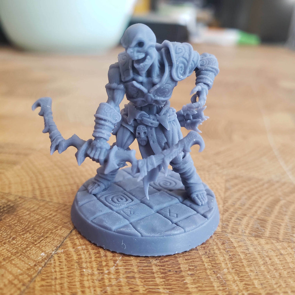 Skutagaard Draugr Skeleton Warrior: Base Sculpt F - Without Helmet