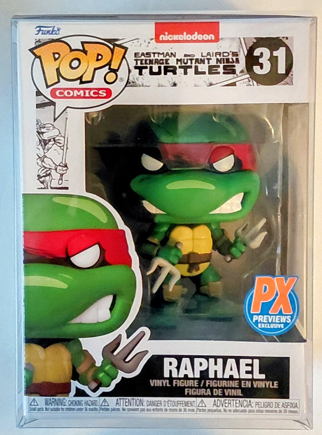 TMNT Funko Pop - Raphael (Comics)