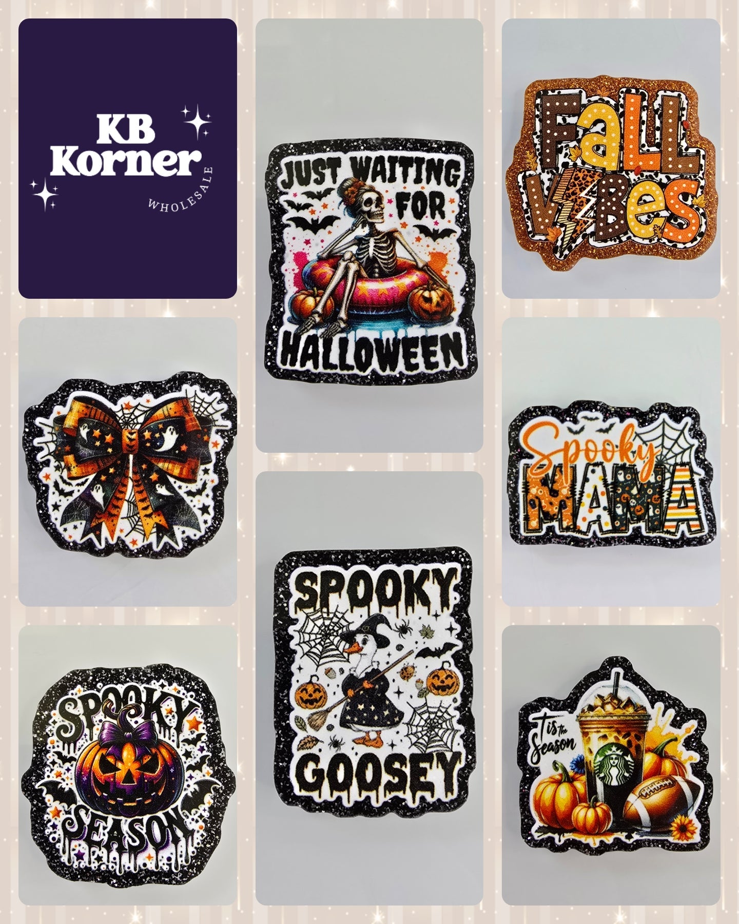 Just Waiting For Halloween Bogg Bag Charm