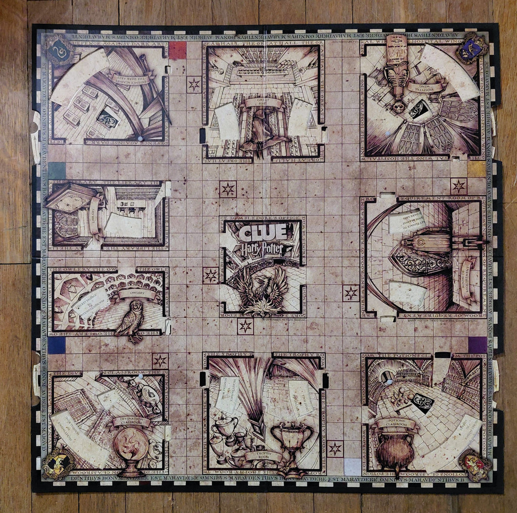 Harry Potter Clue Board Game