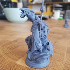 Karydian, High Elf Chaos Sorcerer (Male Elf Sorcerer with Dragon) - 32mm Scale