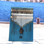 Wholesale Kalimba Thumb Piano with 17 Notes and Designs