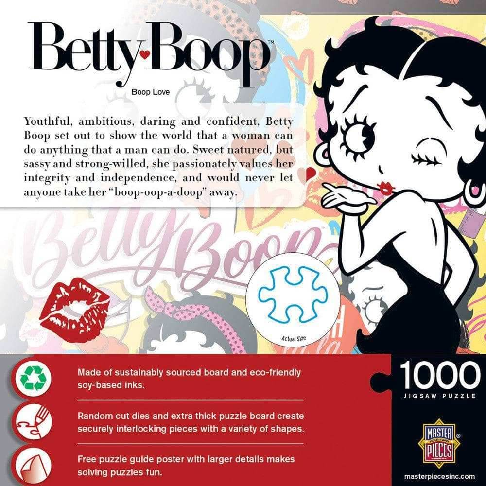 Betty Boop - Boop Love 1000 Piece Jigsaw Puzzle - 