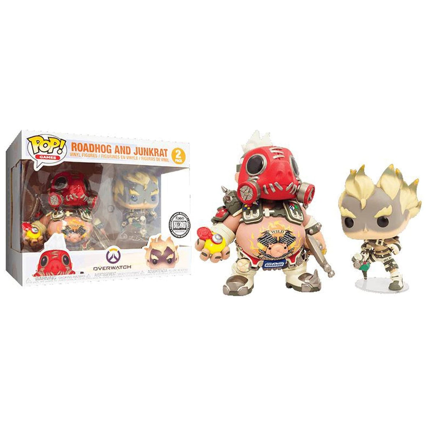 Roadhog & Junkrat Exclusive Blizzard Funko POP!