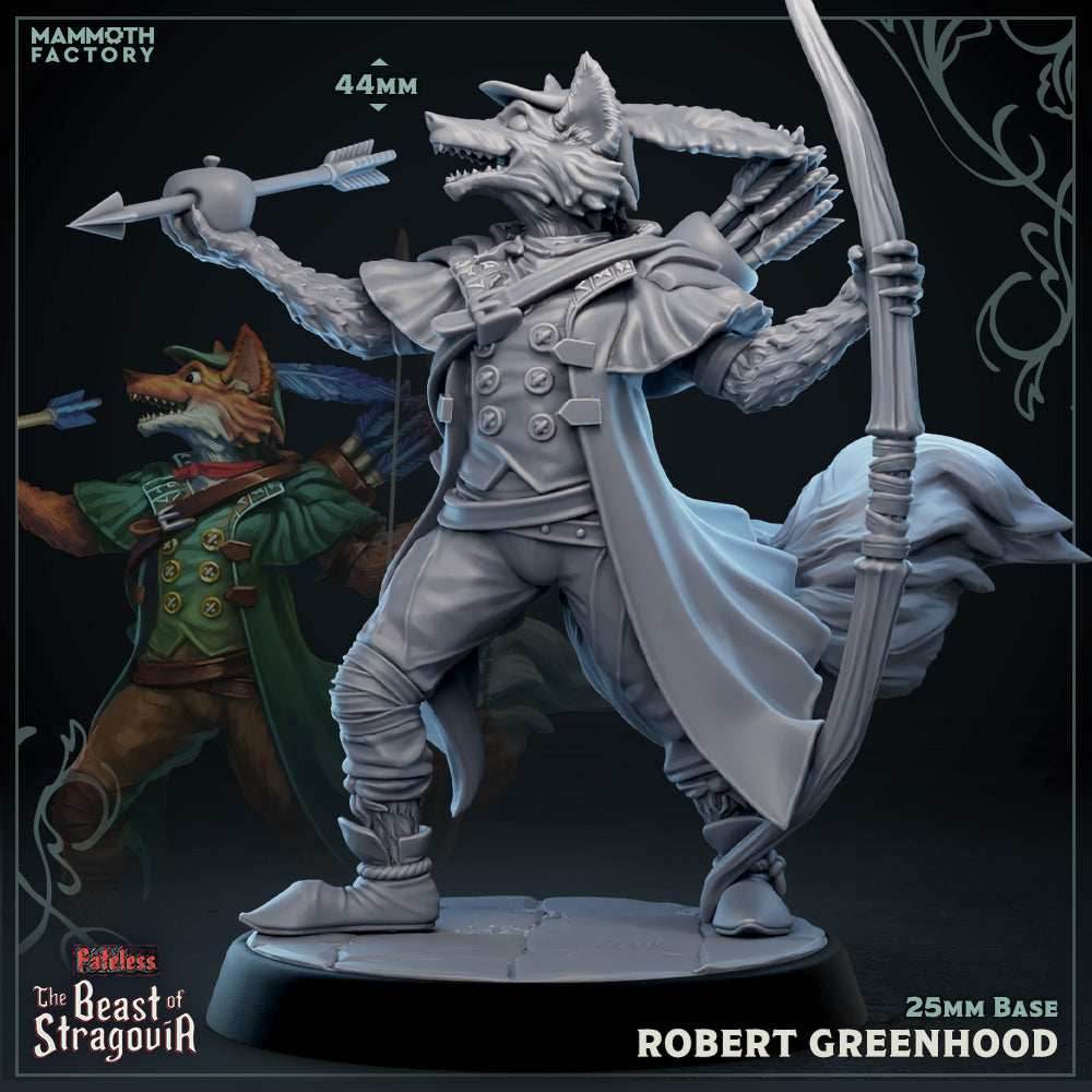Robert Greenhood (Male Arcanaloth Ranger) - 