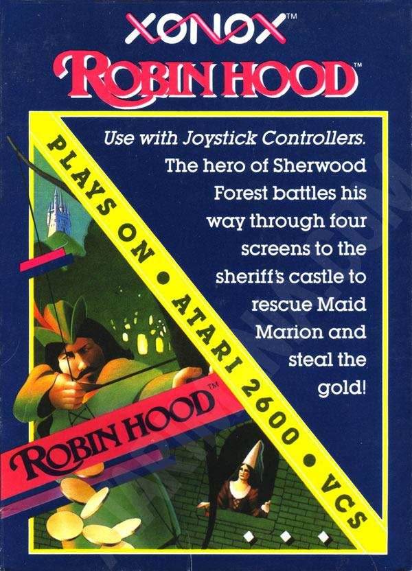 Robin Hood Xonox Single Cart (Atari 2600) - Game Manual Only