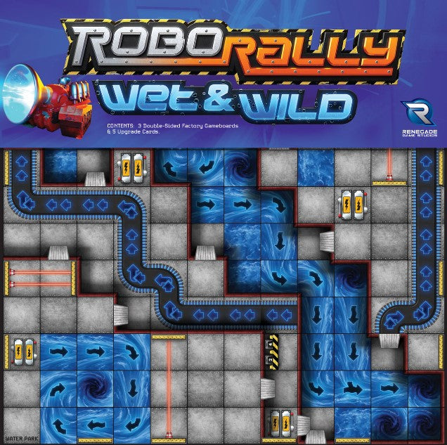 Robo Rally - Expansión húmeda y salvaje