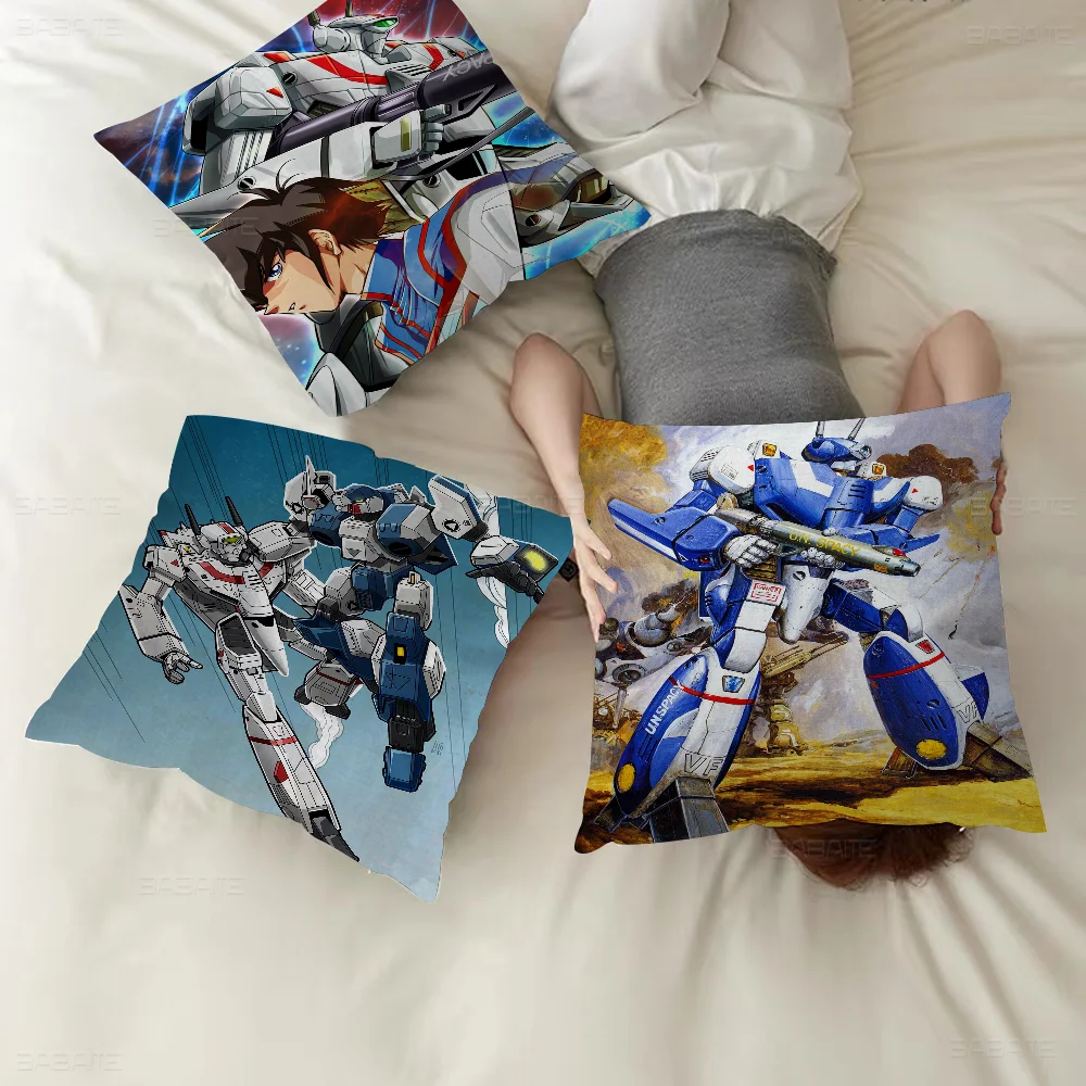 Robotech Cushion Cover 30x50 Polyester Sofa Cushions Decorative Throw Pillows Home Decoration