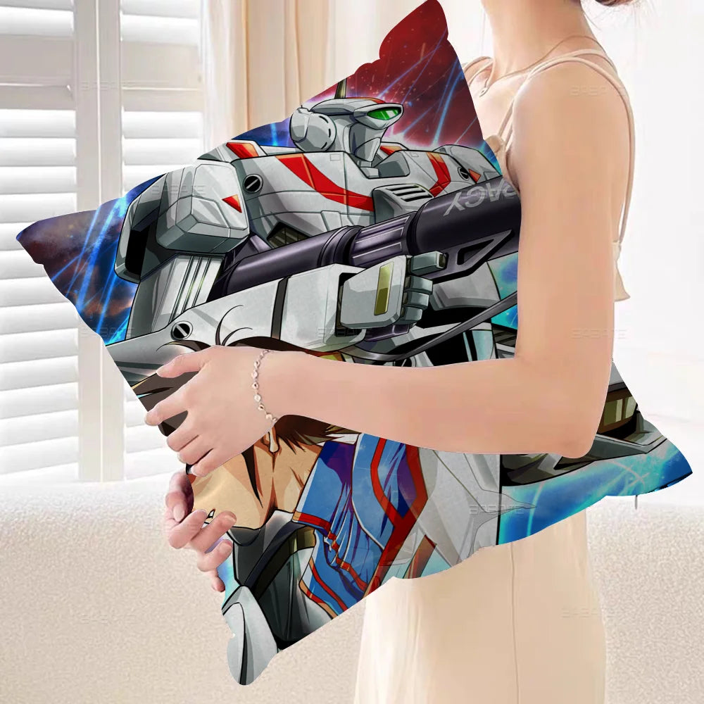 Robotech Cushion Cover 30x50 Polyester Sofa Cushions Decorative Throw Pillows Home Decoration