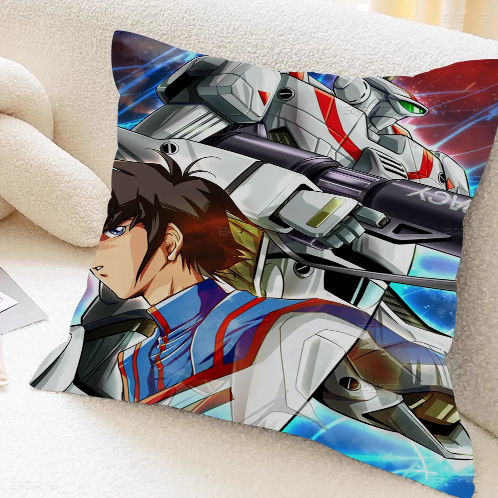 Robotech Cushion Cover 30x50 Polyester Sofa Cushions Decorative Throw Pillows Home Decoration