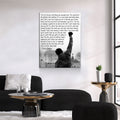 Rocky Balboa Motivational Canvas Wall Art | Gym Decor