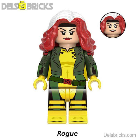 Rogue From X-Men '97 Lego Minifigures custom toys NEW - 