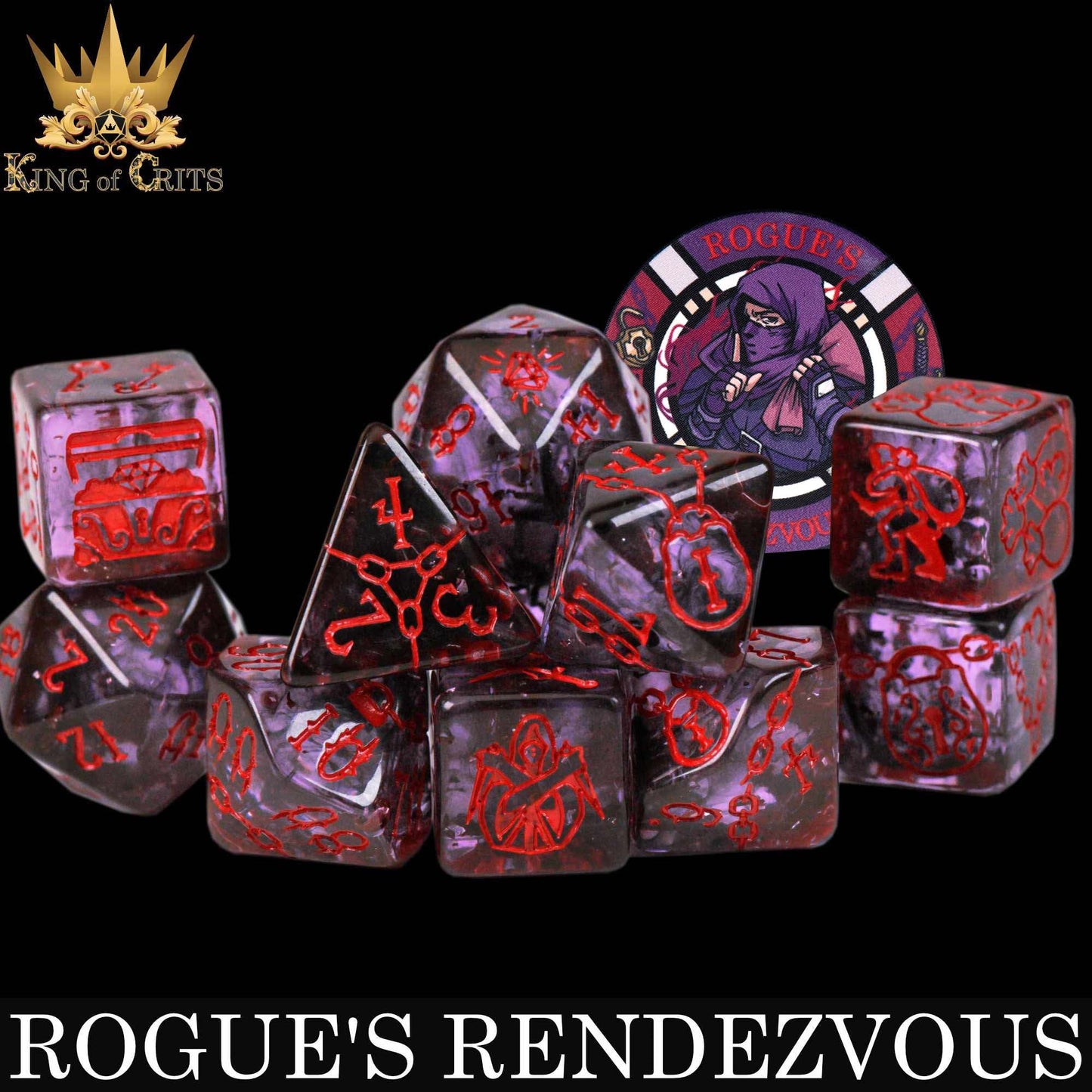 Rogue's Rendezvous 11 Dice Set