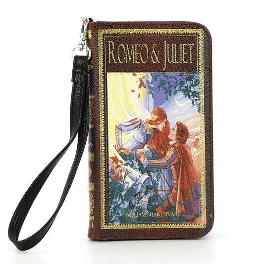 Romeo And Juliet Book Wallet Wristlet