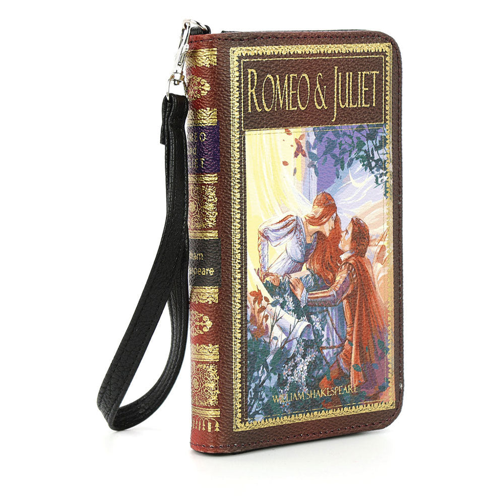 Romeo And Juliet Book Wallet Wristlet