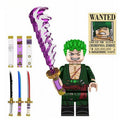 Roronoa Zoro from One Piece Lego Anime Minifigures Custom Toys 1