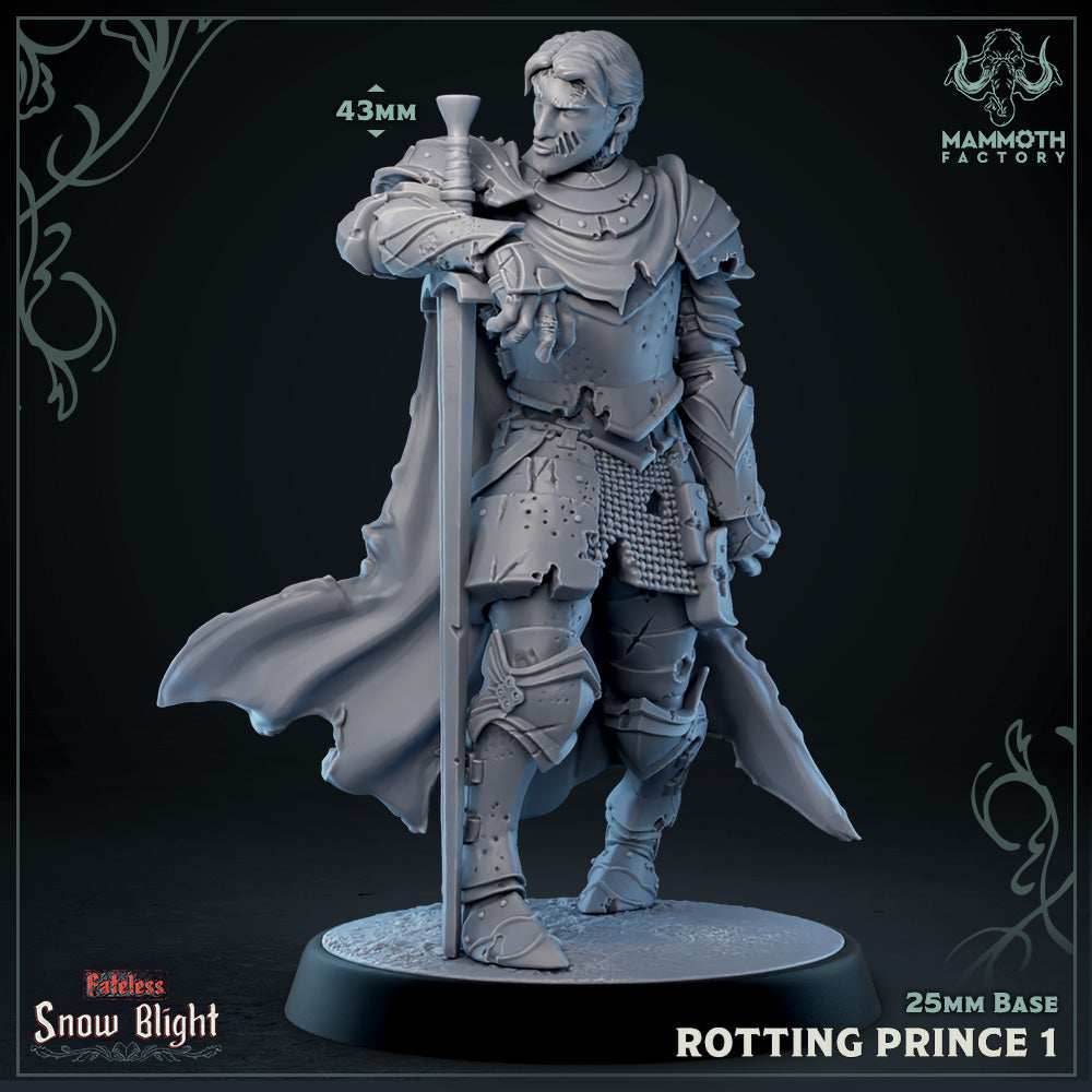 Rotting Prince 1 (Male Undead Human Noble) - 