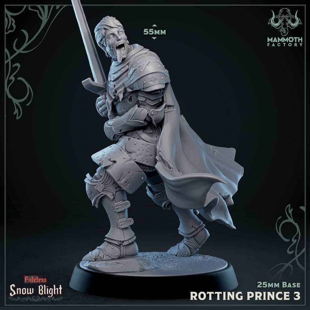 Rotting Prince 3 (Male Undead Human Noble) - 