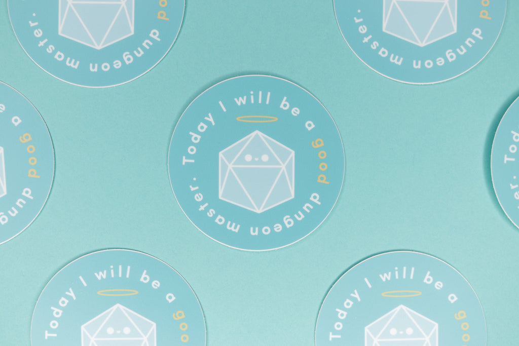 Good and Evil DM Sticker