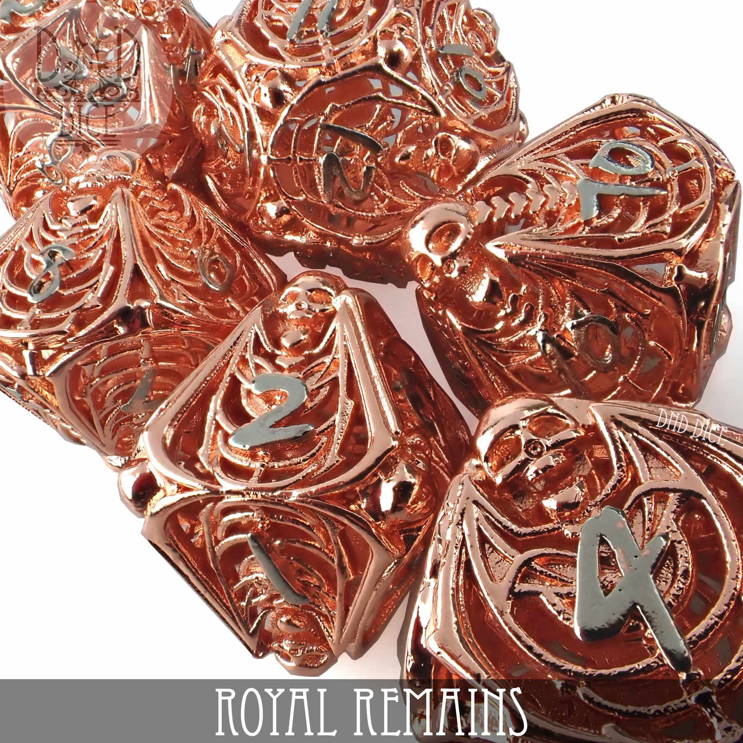 Royal Remains Metal Dice Set (Gift Box)