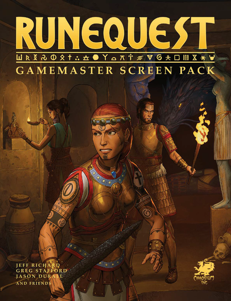 Runequest Gamemaster Screen Pack