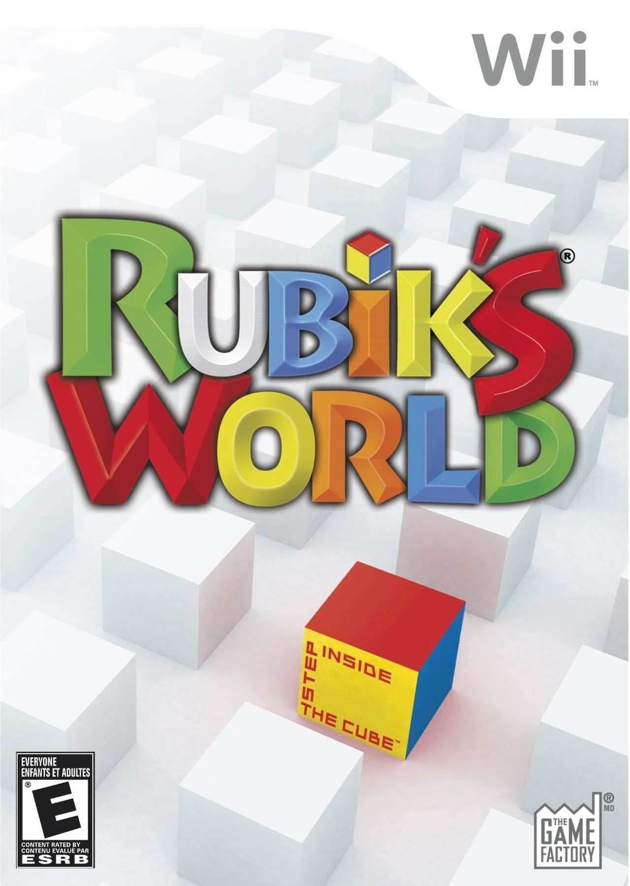 Rubik's World (Wii) - Game Manual Only