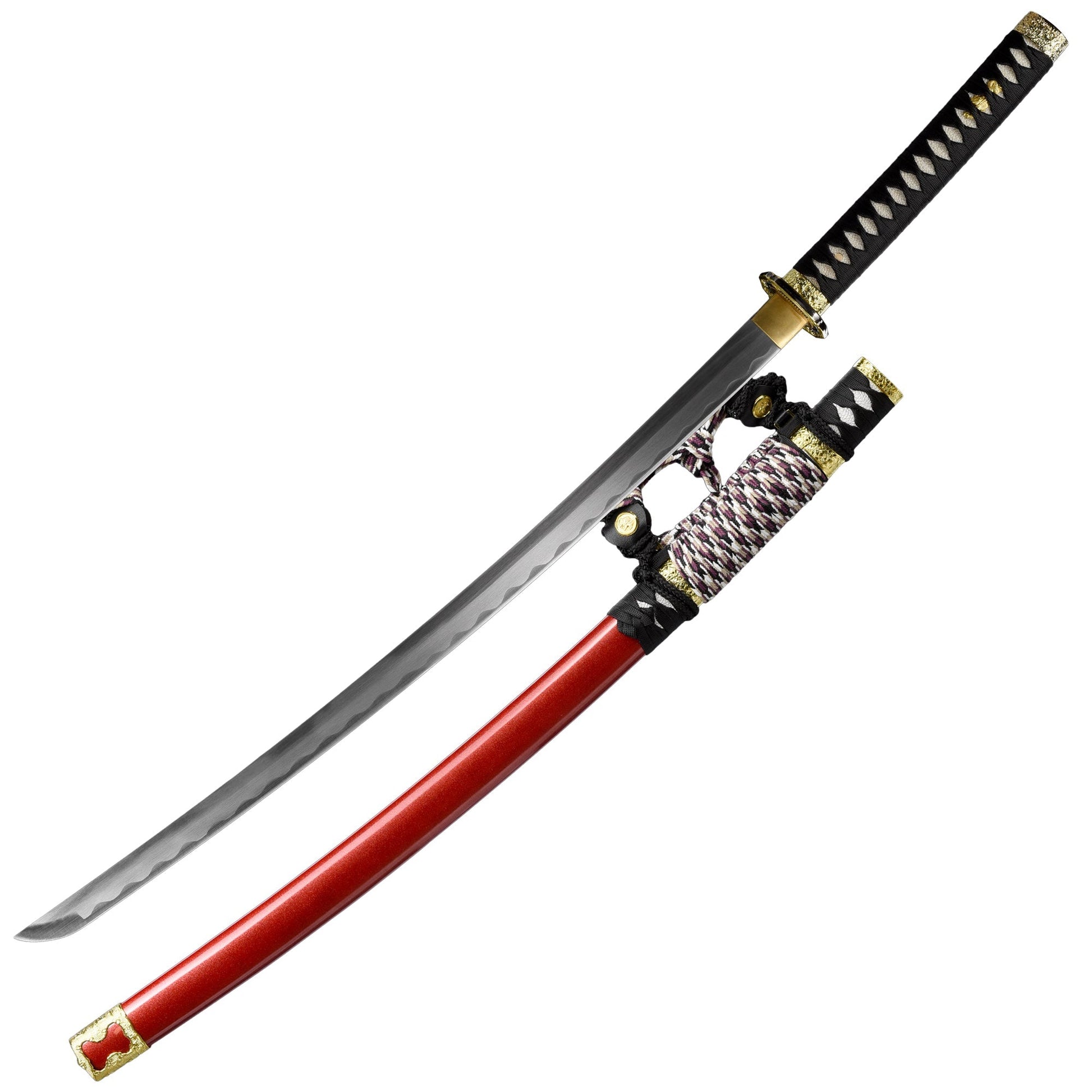 Ruby Elegance Handmade Katana