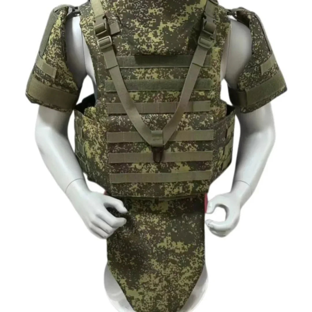 Russian EMR Full-protection Body Armor Digital Camouflage Integrated Tactical Vest