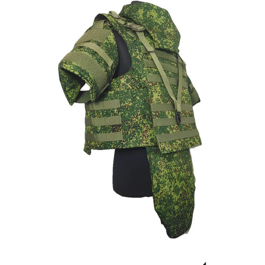 Russian EMR Full-protection Body Armor Digital Camouflage Integrated Tactical Vest