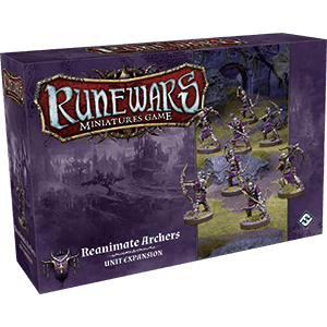 Runewars Miniatures Game: Reanimate Archers Unit Expansion - 
