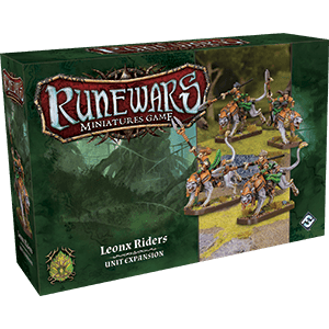 Runewars Miniatures Game: Leonx Riders Unit Expansion - 