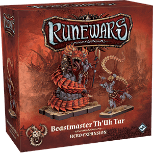 Runewars Miniatures Game: Beastmaster Th'Uk Tar Hero Expansion - 