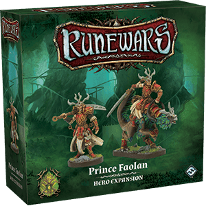 Runewars Miniatures Game: Prince Faolan Hero Expansion - 