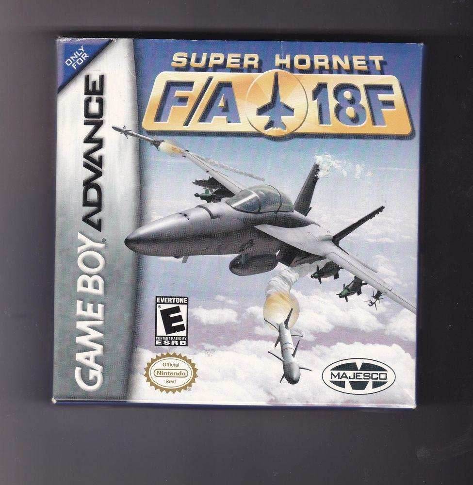 Super Hornet FA-18F (Gameboy Advance) - Game Manual Only