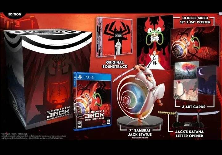Limited Run Games #356: Samurai Jack: Battle Through Time Collector's Edition (PlayStation 4) - Game Only