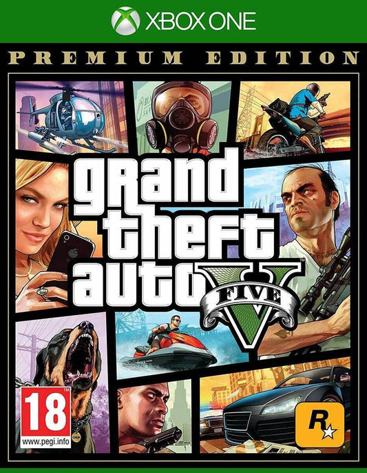 Grand Theft Auto V: Premium Edition [European Import] (Xbox One) - Game Only