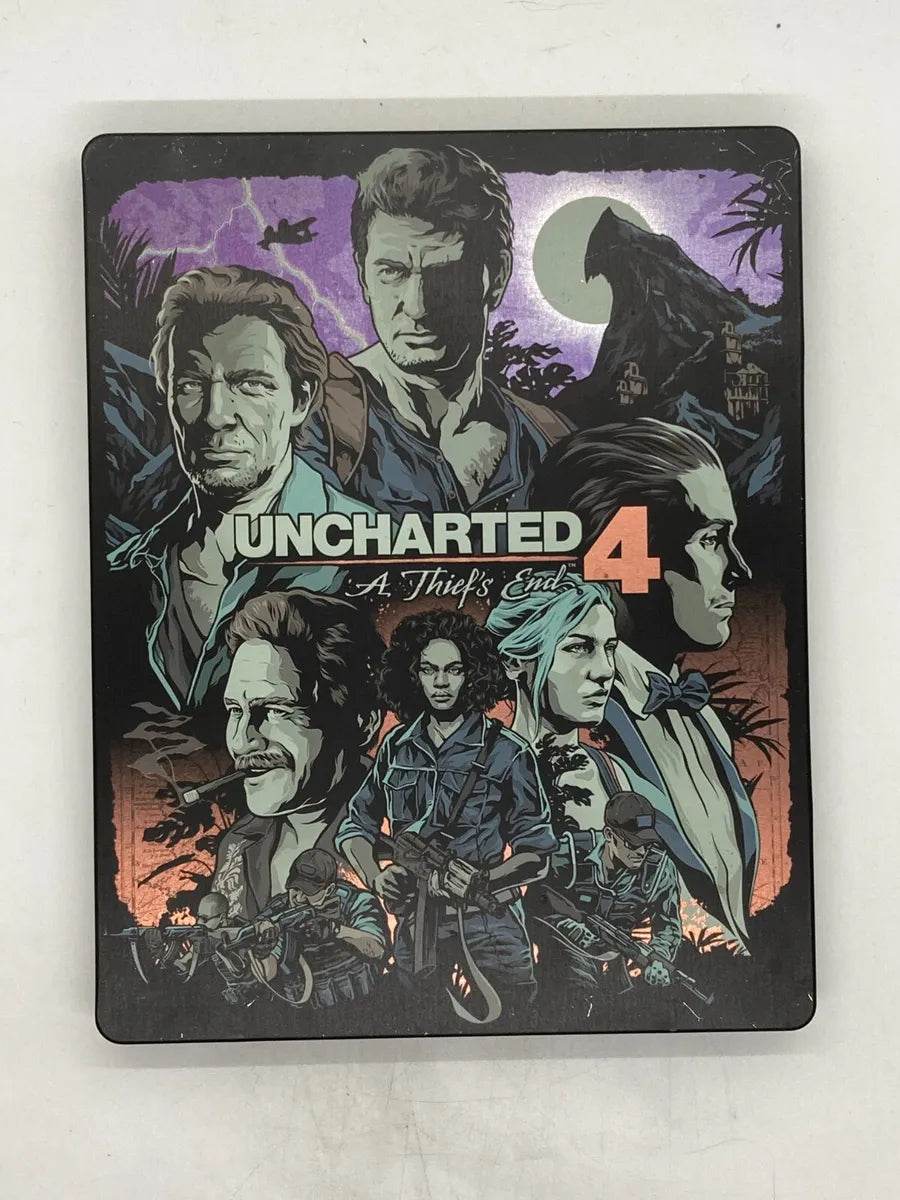 Uncharted 4: A Thief's End (Steelbook Edition) (Playstation 4) - Game Manual Only