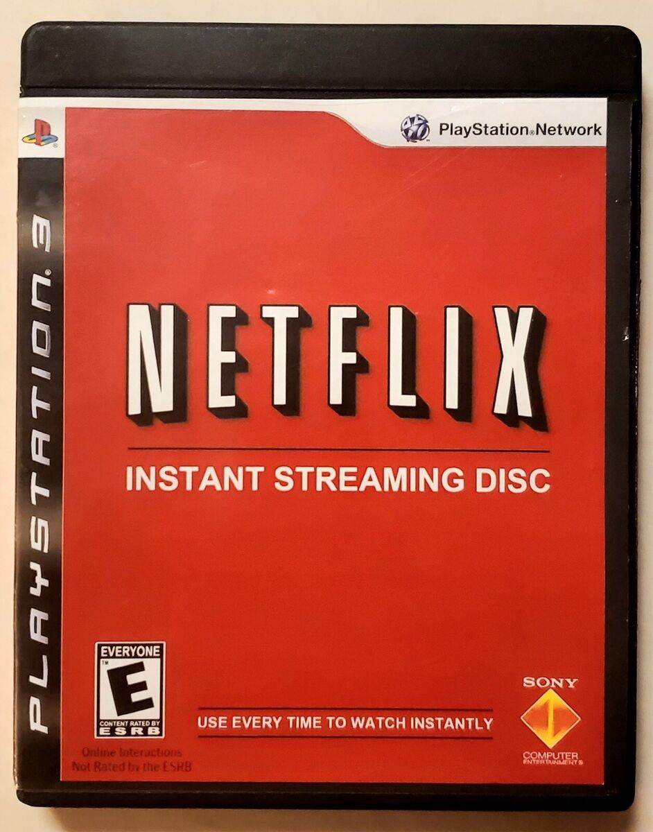 Netflix Instant Streaming Disc (PlayStation 3) - Game Only