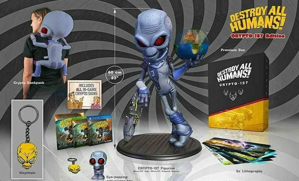 Destroy All Humans! Crypto-137 Edition (Playstation 4) - Game Only