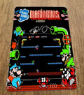 Classic Original Mario Bros Arcade 8x12 Inch Metal Wall Sign Retro 1980s Video Game