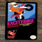 Excitebike Classic Arcade Video Game NES Box Cover Mouse Pad