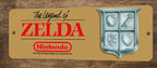 The Legend of Zelda 4 x 12 Inch Metal Wall Sign – Classic Arcade Style Decor for Gaming Rooms