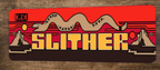 Slither Arcade 3x12 Metal Wall Video Game Marquee Banner Sign