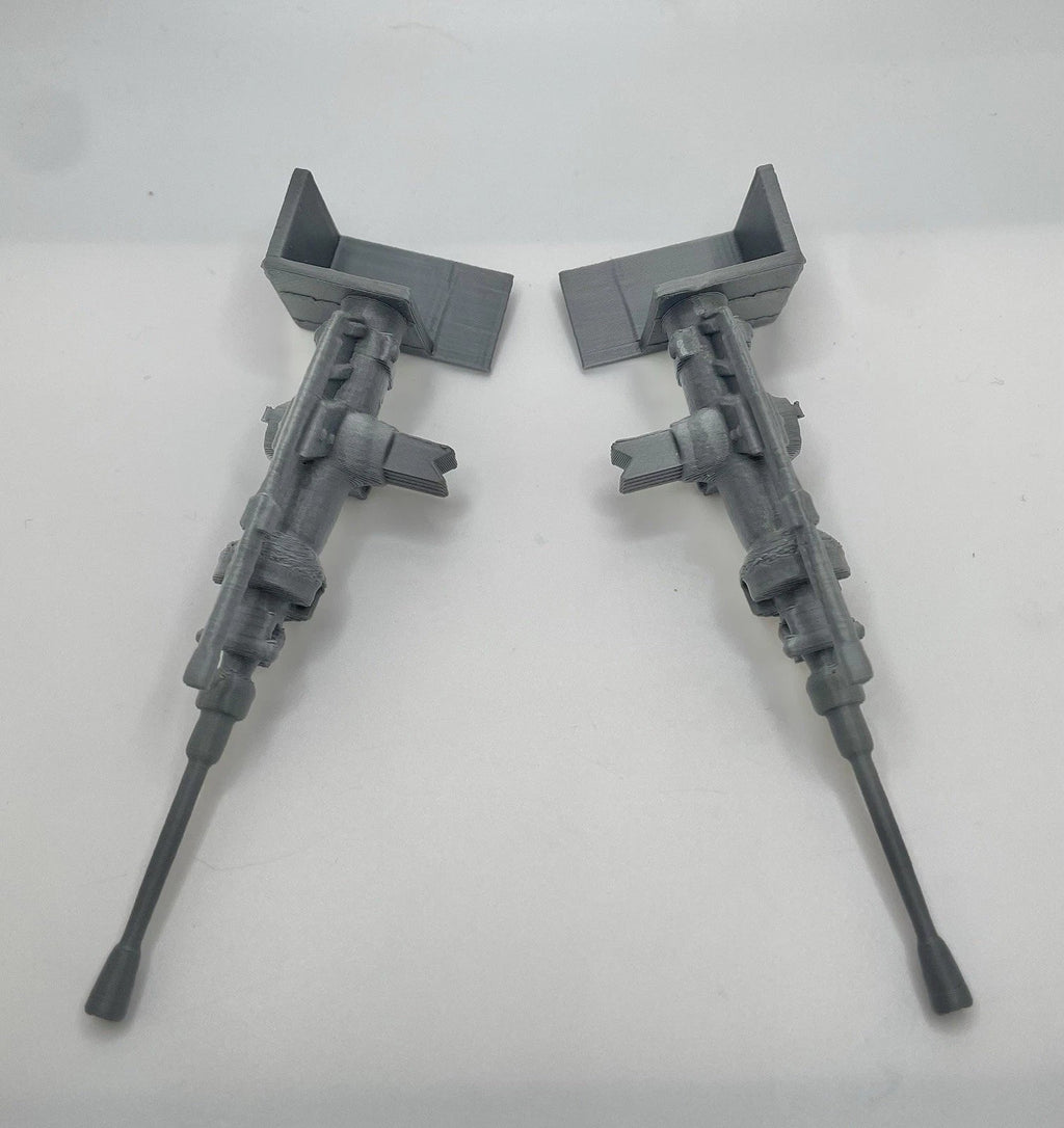 Vintage Star Wars Kenner AT-AT Imperial Walker Side Gun Cannons Repro Part 1981