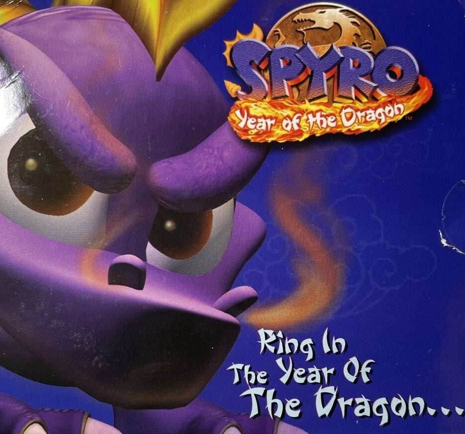 Crash Bash & Spyro: Year of the Dragon [Demo Disc] (Playstation) - Game Manual Only