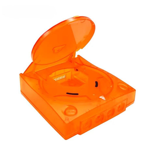 SEGA Dreamcast DC Orange Replacement Console Shell Housing Transparent