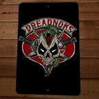 Dreadnoks 8x12 Metal Wall Sign GI Joe Cobra Poster